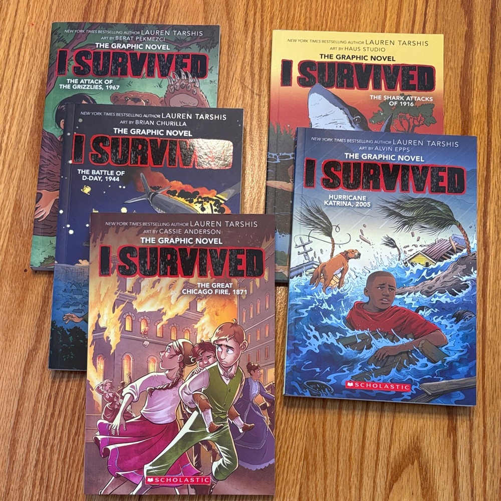 Scholastic I Survived Graphic Novels - Vibrant Collection